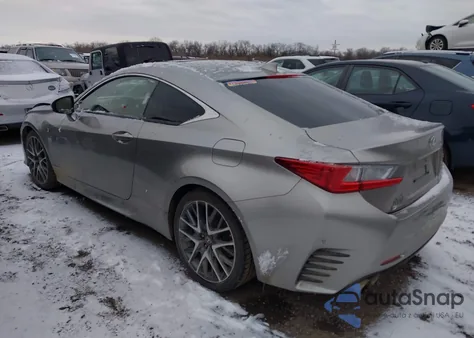 2015 Lexus Rc 350 z USA, uszkodzony, nr VIN JTHHE5BCXF5005368